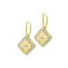 Apart Kolczyki z żółtego złota z diamentami - 0,24 ct - próba 585< Wszystkie