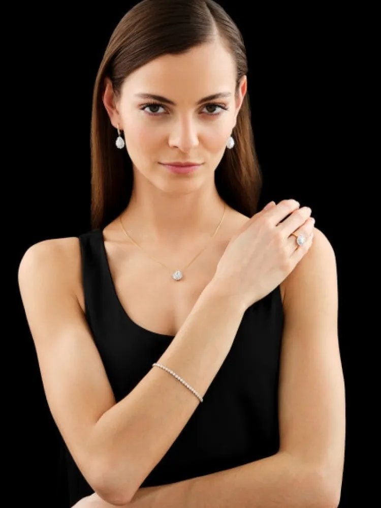 Best Apart Kolczyki z żółtego złota z diamentami - 1,74 ct - próba 585
