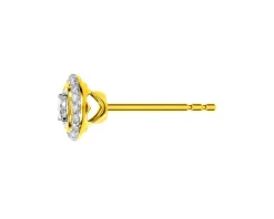 Apart Kolczyki z żółtego złota z diamentami - serca - 0,27 ct - próba 585< Wszystkie