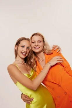 Apart Naszyjnik srebrny - gwiazdy, Księżyc< Naszyjniki