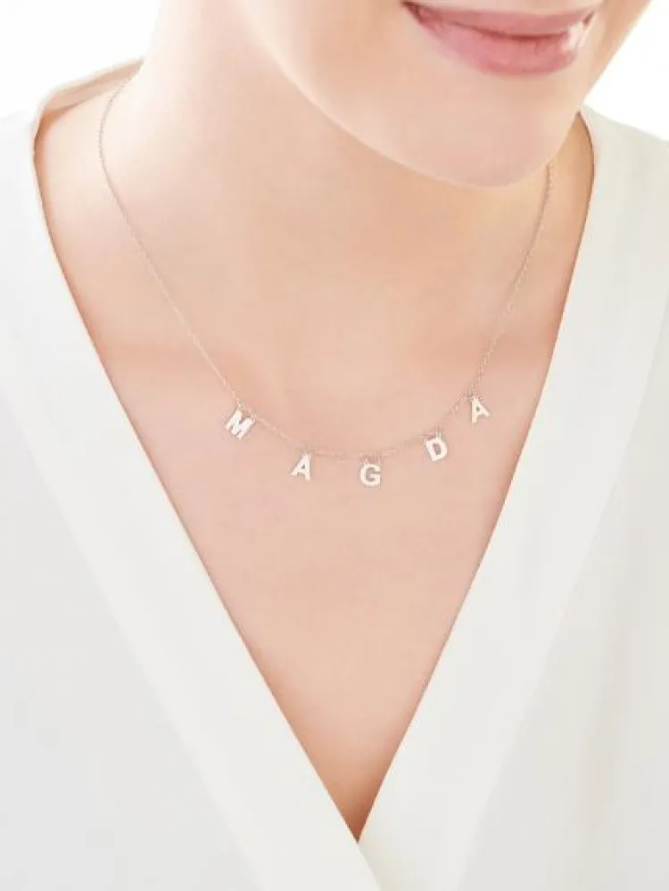 Apart Naszyjnik srebrny - Magda