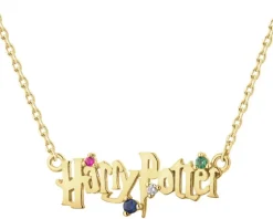Outlet Apart Naszyjnik srebrny z cyrkoniami - Harry Potter, Warner Bros. Discovery