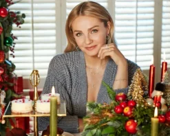 Best Apart Naszyjnik srebrny z cyrkoniami - Księżyc, gwiazdy