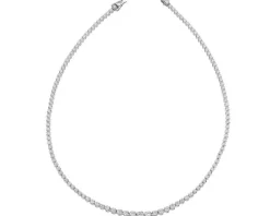 Apart Naszyjnik z białego złota z brylantami - 45 cm - 5,25 ct - próba 750