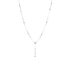 Apart Naszyjnik z białego złota z diamentem - 0,005 ct - próba 585< Naszyjniki