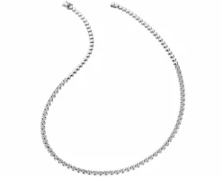 Apart Naszyjnik z białego złota z brylantami - 43 cm - 2,08 ct - próba 585< Naszyjniki