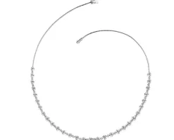 Apart Naszyjnik z białego złota z brylantami - 45 cm, - 1,83 ct - próba 585< Naszyjniki
