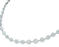 Apart Naszyjnik z białego złota z brylantami - 3,97 ct - próba 585< Naszyjniki