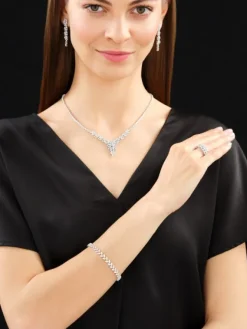 Apart Naszyjnik z białego złota z brylantami - 2,67 ct - próba 750< Wszystkie