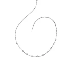 Apart Naszyjnik z białego złota z brylantami - 0,88 ct - próba 585< Naszyjniki