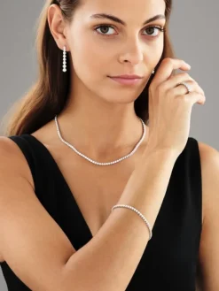 Apart Naszyjnik z białego złota z brylantami - 43 cm - 2,00 ct - próba 750< Wszystkie