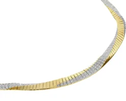 Apart Naszyjnik z żółtego złota z brylantami - 45 cm - 2,37 ct - próba 585< Wszystkie