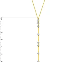 Apart Naszyjnik z żółtego złota z brylantami - 0,52 ct - próba 750< Naszyjniki