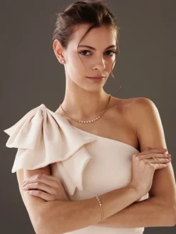 Online Apart Naszyjnik z żółtego złota z brylantami - 1,16 ct - próba 585