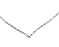 Online Apart Naszyjnik z żółtego złota z brylantami - 42 cm - 2,06 ct - próba 750