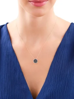 Sale Apart Naszyjnik z żółtego złota z diamentami - 0,32 ct - próba 585