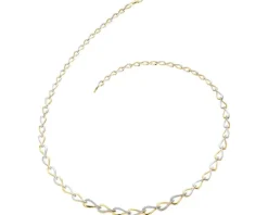 Apart Naszyjnik z żółtego złota z diamentami - 0,15 ct - próba 585< Naszyjniki