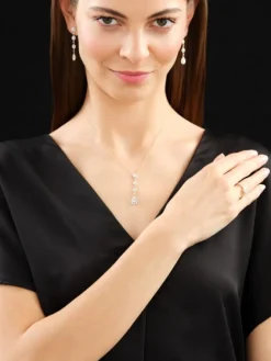 Apart Naszyjnik z żółtego złota z diamentami - 0,88 ct - próba 585< Wszystkie