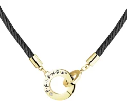 Elixa Naszyjnik ze stali szlachetnej z cyrkonią i emalią - Friends, Warner Bros. Discovery< Wszystkie
