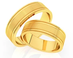 Clearance Apart Obrączki Ślubne . Żółte złoto. Wzór 237