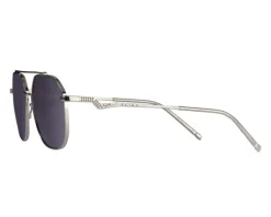 Best Elixa Okulary przeciwsłoneczne damskie, pilotki, srebrne