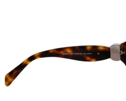 Elixa Okulary przeciwsłoneczne damskie, okrągłe, brązowe< Okulary Przeciwsłoneczne