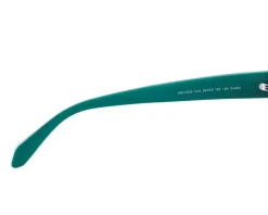 Hot Elixa Okulary przeciwsłoneczne damskie, prostokątne, brązowe
