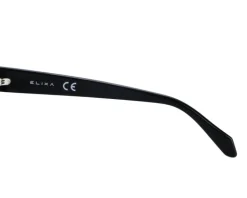 Sale Elixa Okulary przeciwsłoneczne damskie, prostokątne, czarne