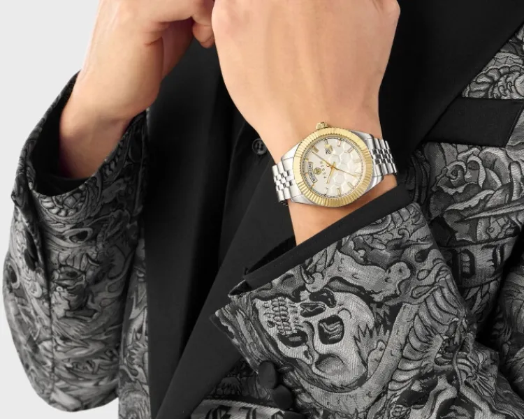 Philipp Plein Date Superlative Gent< Zegarki Męskie