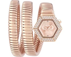Philipp Plein Snake Hexagon< Zegarki Damskie