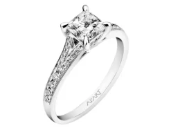 Online Apart Pierścionek z białego złota z diamentami - 1,20 ct - próba 750