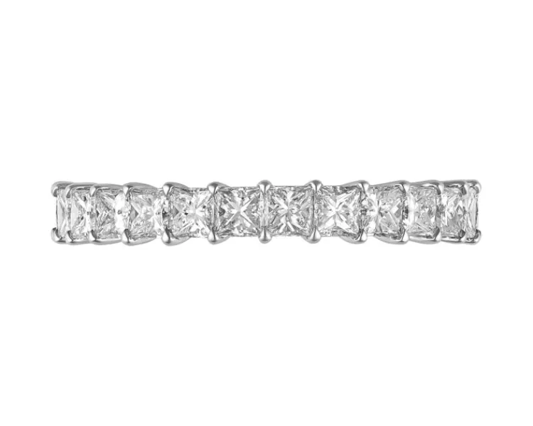 Apart Pierścionek z białego złota z diamentami - Eternity - 2,50 ct - próba 750< Wszystkie