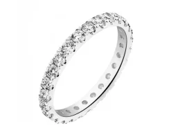 Apart Pierścionek z białego złota z brylantami - Eternity - 1,00 ct - próba 585< Wszystkie