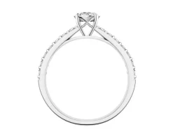 Hot Apart Pierścionek z białego złota z brylantami - 0,51 ct - próba 585