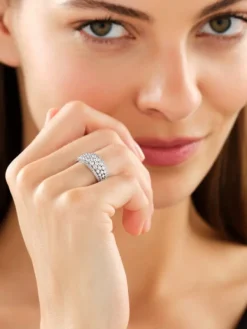 Apart Pierścionek z białego złota z diamentami - 1,00 ct - próba 585< Pierścionki