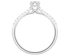 Apart Pierścionek z białego złota z brylantami laboratoryjnymi - 0,53 ct - próba 585< Wszystkie