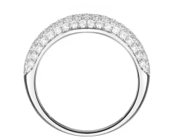 Online Apart Pierścionek z białego złota z brylantami laboratoryjnymi - 1,06 ct - próba 585