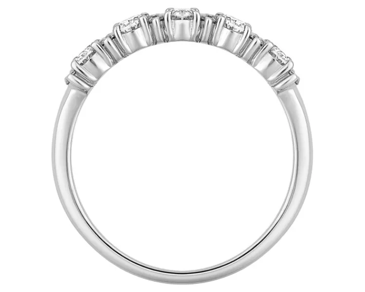 New Apart Pierścionek z białego złota z diamentami - 0,52 ct - próba 585