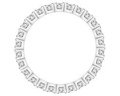 Apart Pierścionek z białego złota z brylantami - Eternity - 1,22 ct - próba 750< Pierścionki