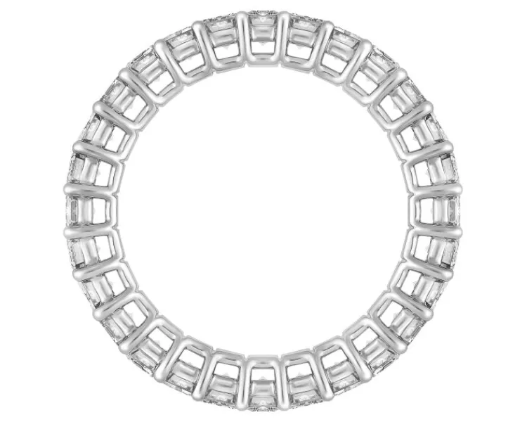 Apart Pierścionek z białego złota z diamentami - Eternity - 3,81 ct - próba 750< Wszystkie
