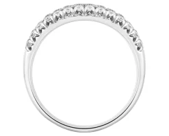 Apart Pierścionek z białego złota z brylantami laboratoryjnymi - 0,75 ct - próba 585< Wszystkie