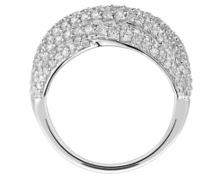 New Apart Pierścionek z białego złota z diamentami - 2,13 ct - próba 585