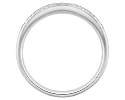 Hot Apart Pierścionek z białego złota z brylantami - 0,39 ct - próba 585