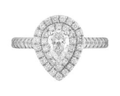 Apart Pierścionek z białego złota z diamentami - SI1/H - 1,00 ct - próba 585< Pierścionki