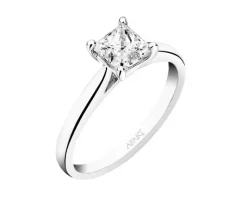 Apart Pierścionek z białego złota z diamentem - SI1/H - 1,00 ct - próba 585< Pierścionki