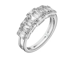Apart Pierścionek z białego złota z diamentami - 0,72 ct - próba 585< Wszystkie