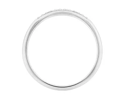 Sale Apart Pierścionek z białego złota z diamentami - 0,03 ct - próba 375