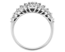 Hot Apart Pierścionek z białego złota z diamentami - 1,25 ct - próba 585