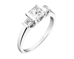 Apart Pierścionek z białego złota z diamentami - VS2/G - 1,00 ct - próba 585< Pierścionki