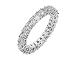 Hot Apart Pierścionek z białego złota z diamentami - Eternity - 2,46 ct - próba 750